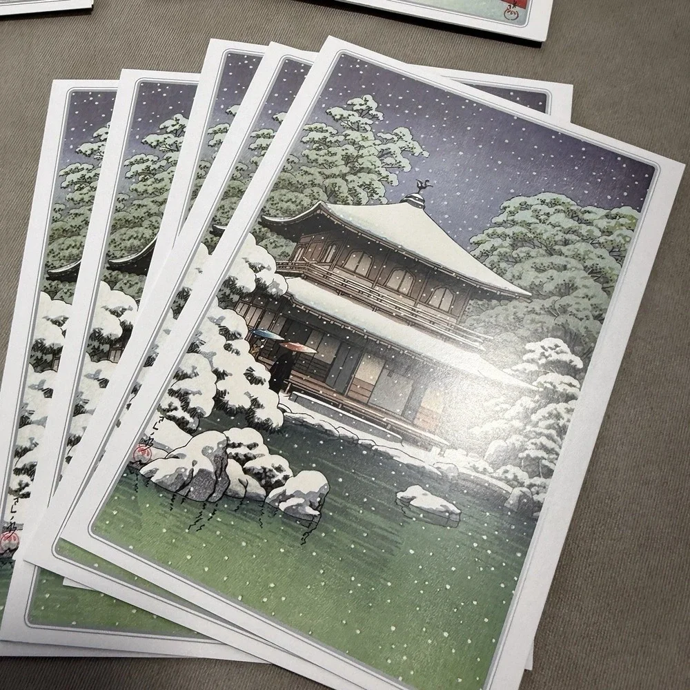 Kawase Hasui  Boxed ‎ Holiday Cards  20 cards and envelopes
